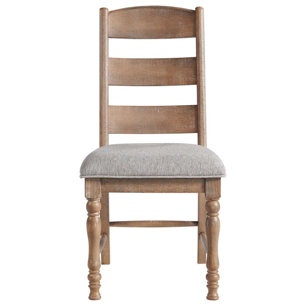 Hawthorne Furniture Highland 7-Piece Rectangular Dining Set in Rustic Sandwash, , large