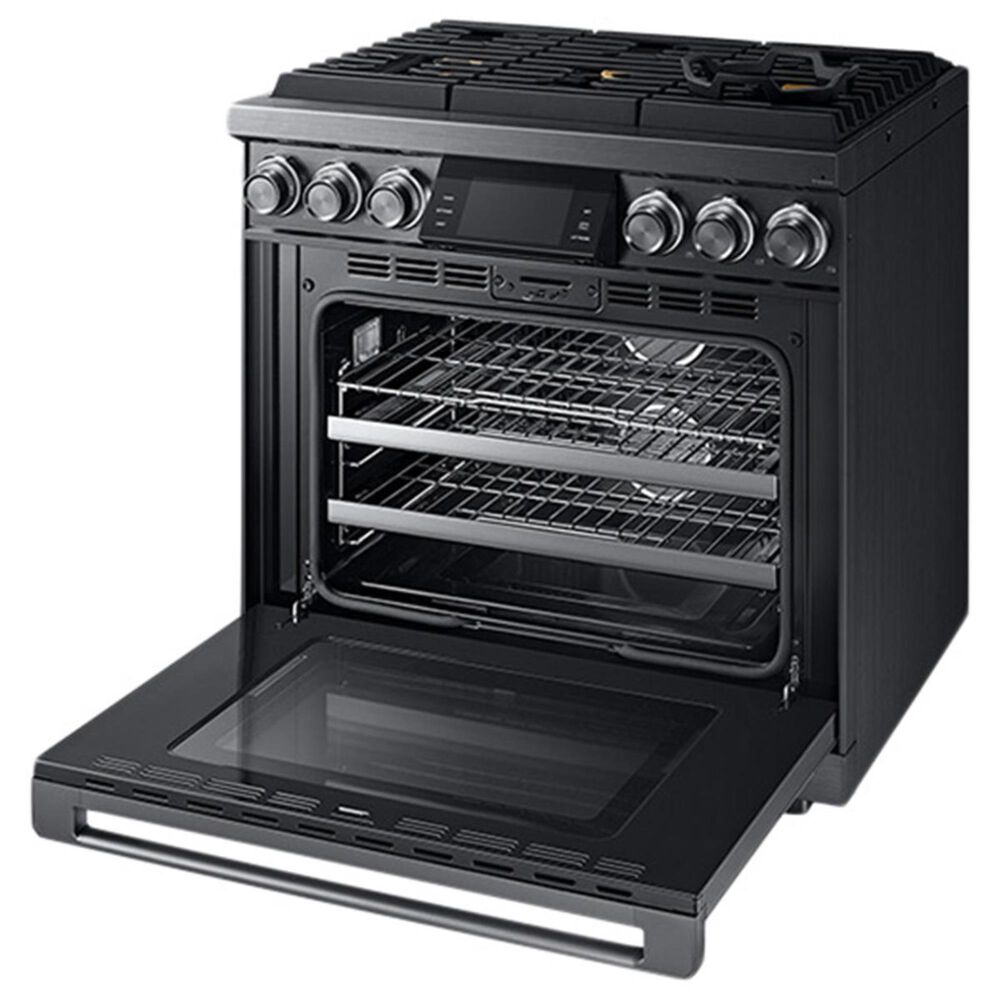 Dacor Modernist 36&quot; Pro Gas Range with Natural Gas in Graphite Stainless Steel, , large