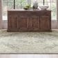 Karastan Adalia Kumra 6"7" x 9"6" Dark Gray Area Rug, , large