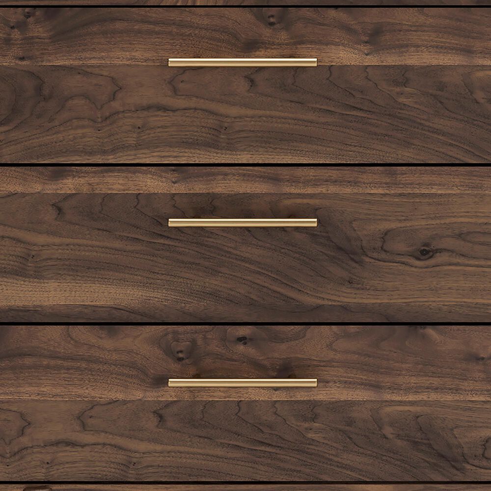 Ashley Calverson 6-Drawer Dresser in Mocha, , large