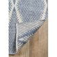 Momeni River RIV-1 3"6" x 5"6" Denim Area Rug, , large