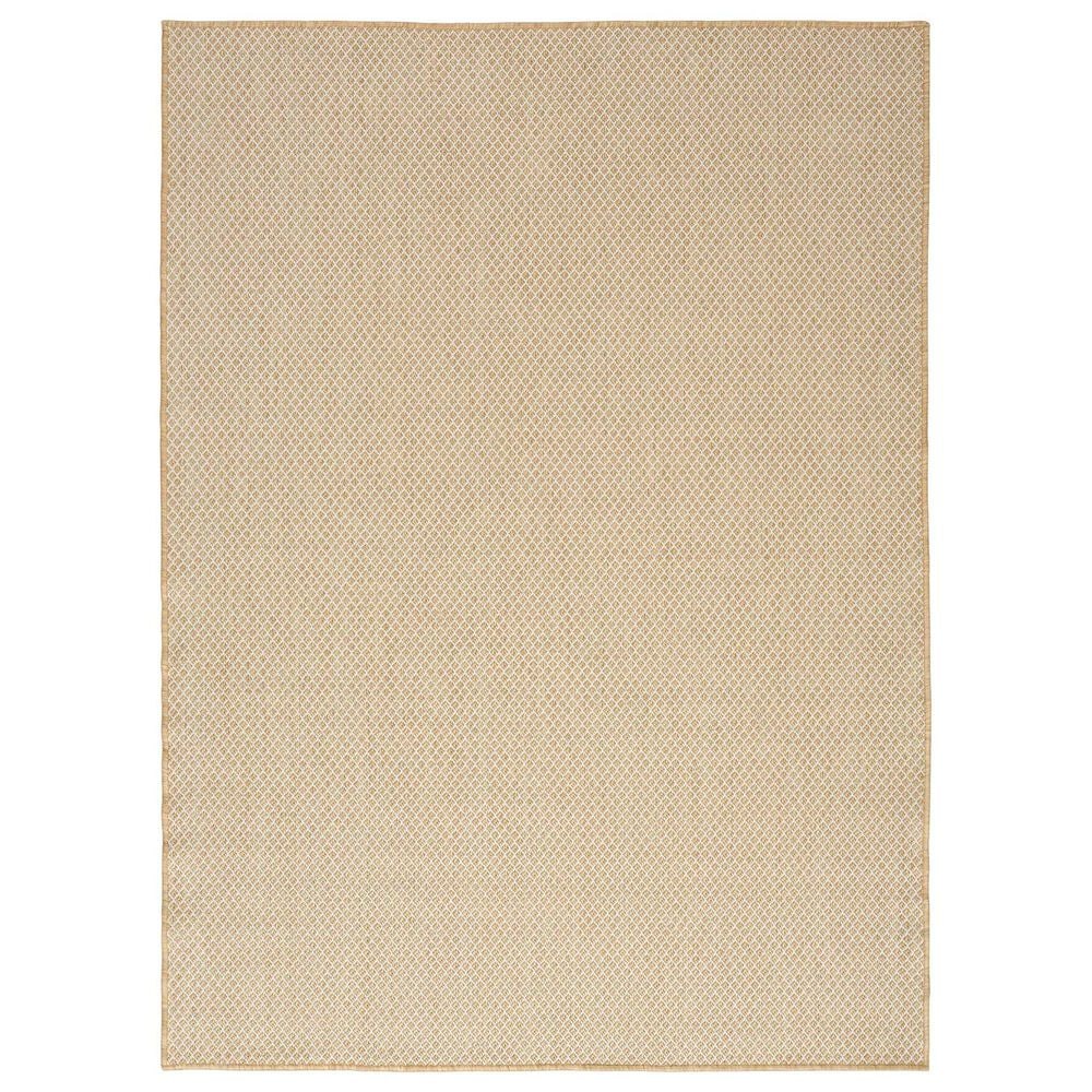 Nourison Courtyard Natural 6" x 9" Indoor/Outdoor Area Rug, , large