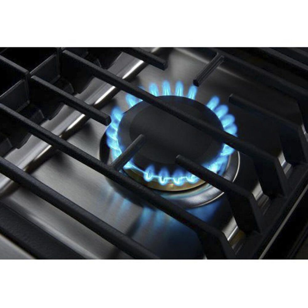 Whirlpool 36 JX3 Gas Downdraft Cooktop in Black Nebraska Furniture Mart