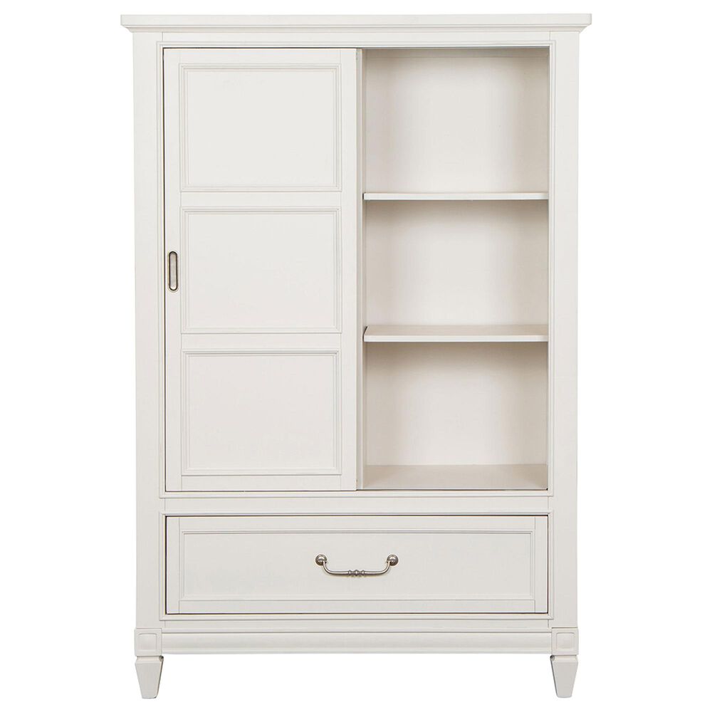 Nicolette Home Willowbrook 5-Piece Queen Panel Bedroom Set in Egg Shell White, , large