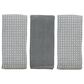 Willow & Hem Charleston Kitchen Towel in Silver (Set of 3), , large