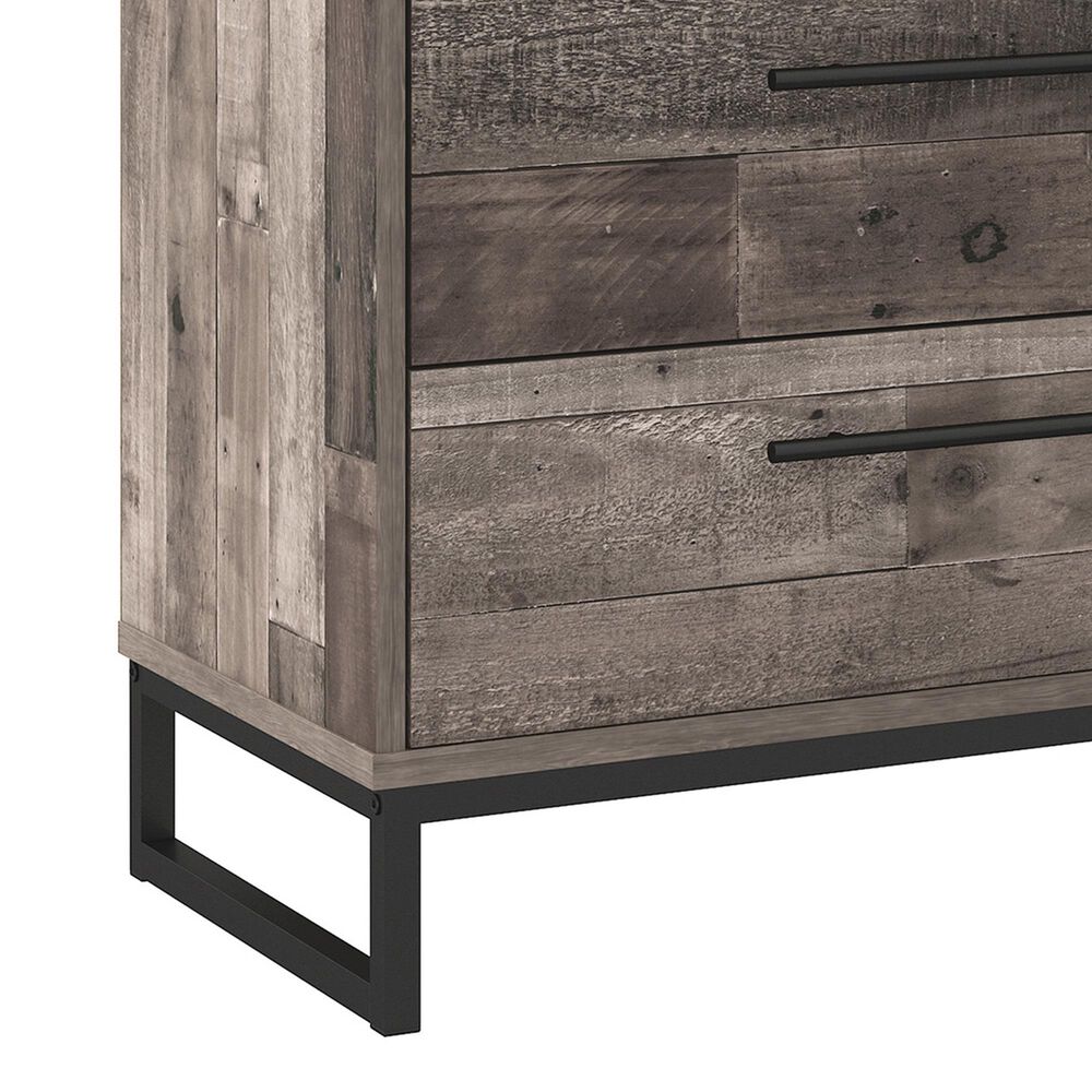 Ashley Neilsville 6-Drawer Dresser in Multi Gray and Dark Brown, , large