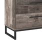 Ashley Neilsville 6-Drawer Dresser in Multi Gray and Dark Brown, , large