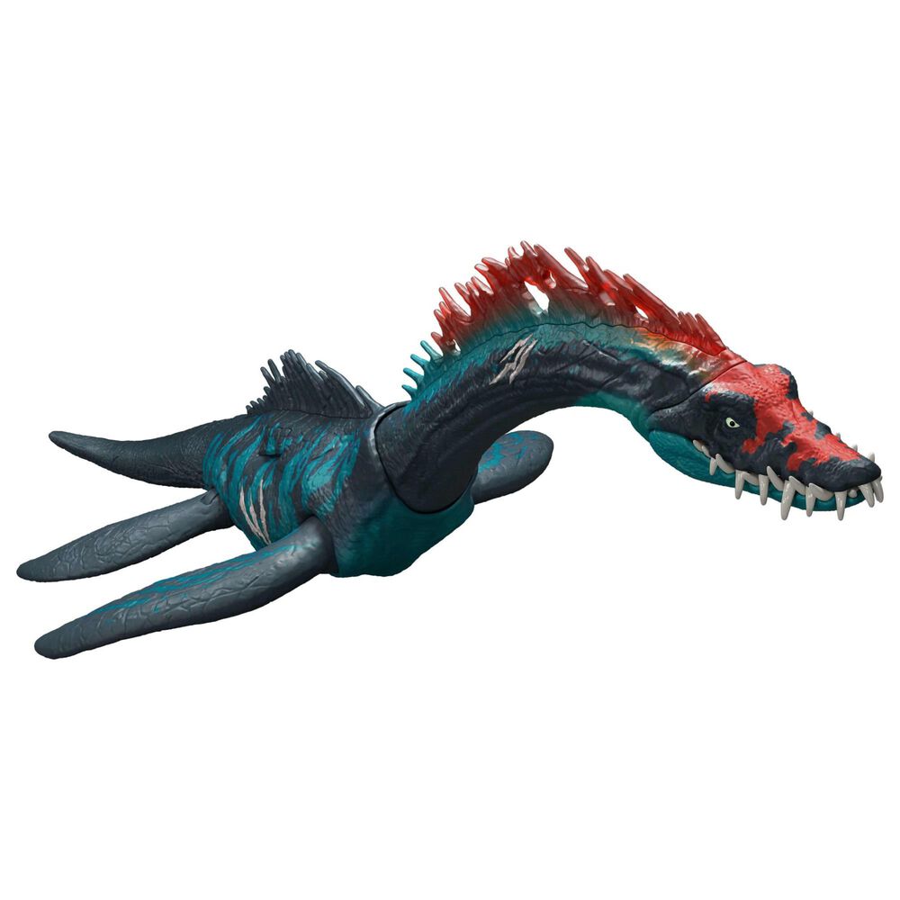 Mattel Chaos Theory Gigantic Trackers Styxosaurus Dinosaur Figure, , large