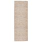 Jaipur Kindred Pastel Parchment and Oak Buff 2"6" x 7"6" Runner, , large