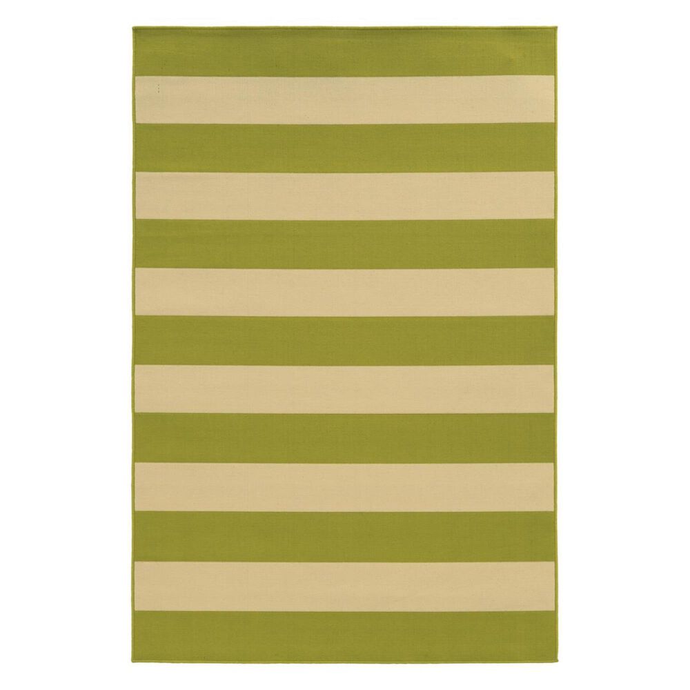 Oriental Weavers Riviera 4768E 2"5" x 4"5" Green Area Rug, , large