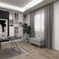 Maple and Jade Modern Storage Bench in Grey, , large