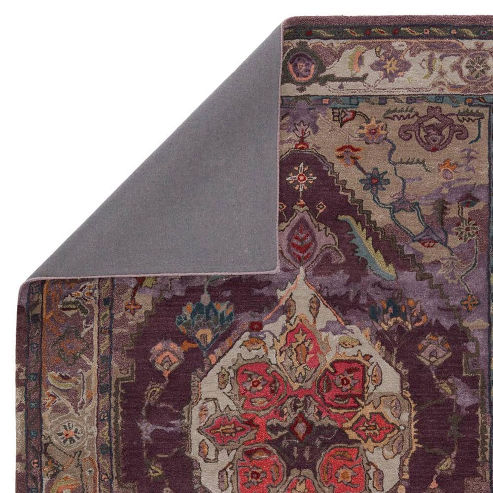 Jaipur Citrine 5&#39; x 8&#39; Claret Red Area Rug, , large