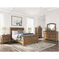 Ashley Feddinger 7-Drawer Dresser and Mirror in Chestnut Brown, , large