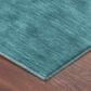Dalyn Rug Company Soft Essentials Turquoise 10" x 14" Area Rug, , large