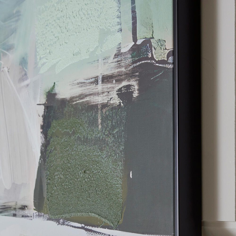 Ashley Vinick 50" x 40" Wall Art in Green, Gray and White, , large