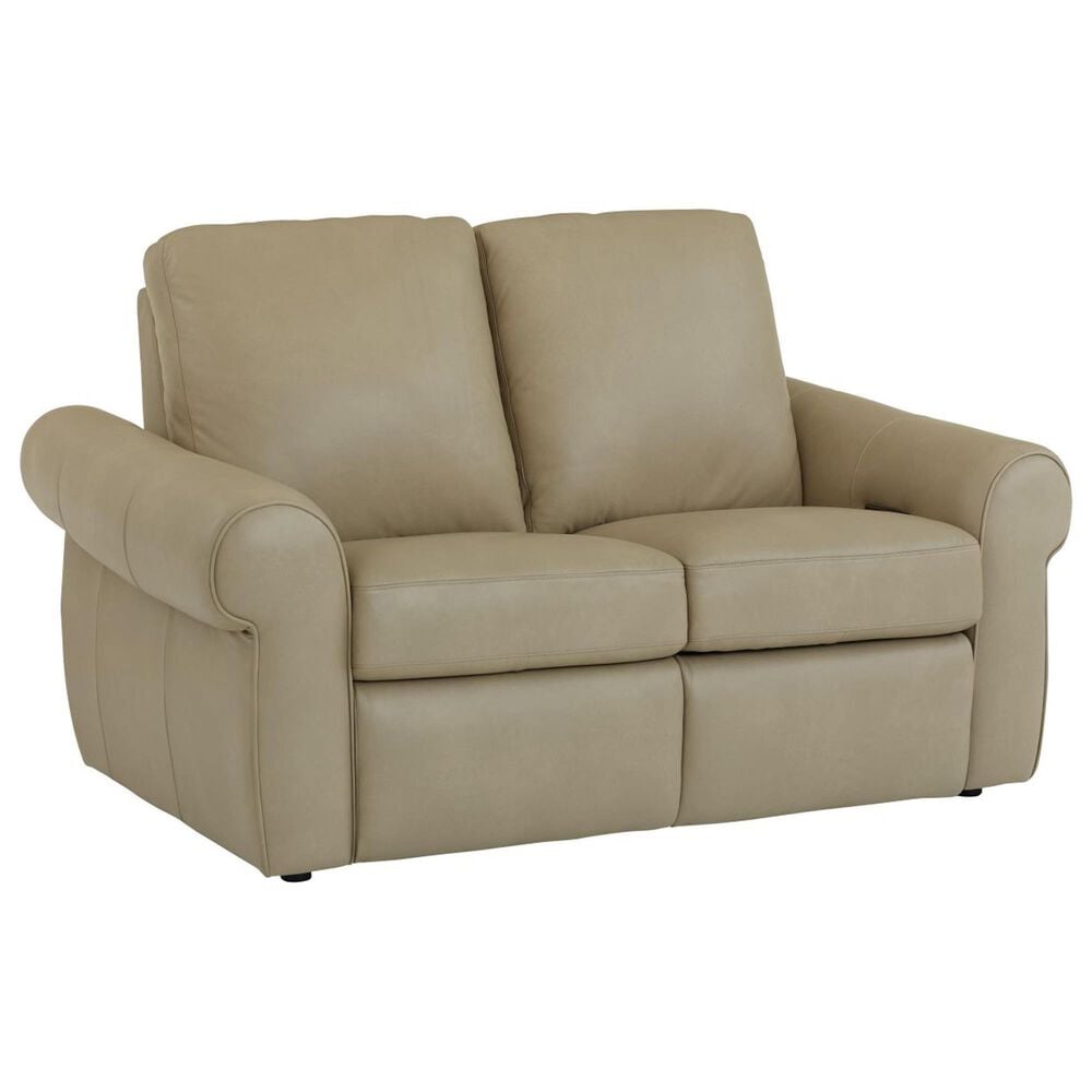 Bassett Bristol Power Motion Loveseat with Air Massage in Putty, , large
