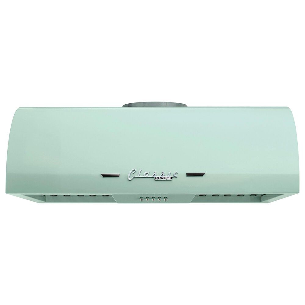 Unique Appliances Classic Retro 24" Under Cabinet Range Hood in Summer Mint Green, , large