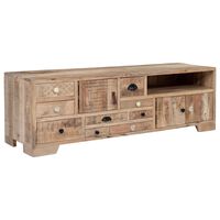 Furniture of America Alston 49in TV Stand in Natural