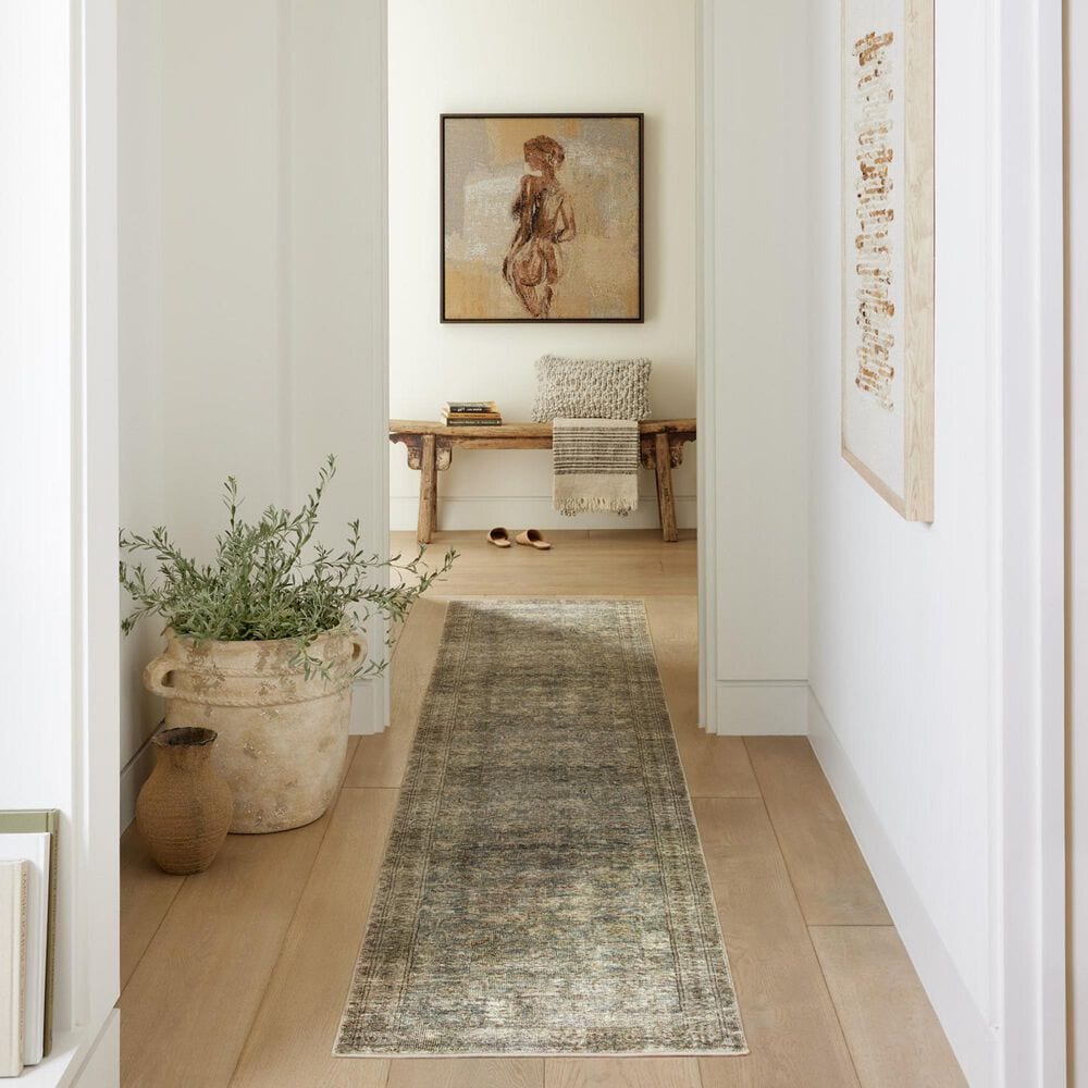 Amber Lewis x Loloi Morgan 2&#39;3&quot; x 7&#39;6&quot; Sea and Sage Runner, , large