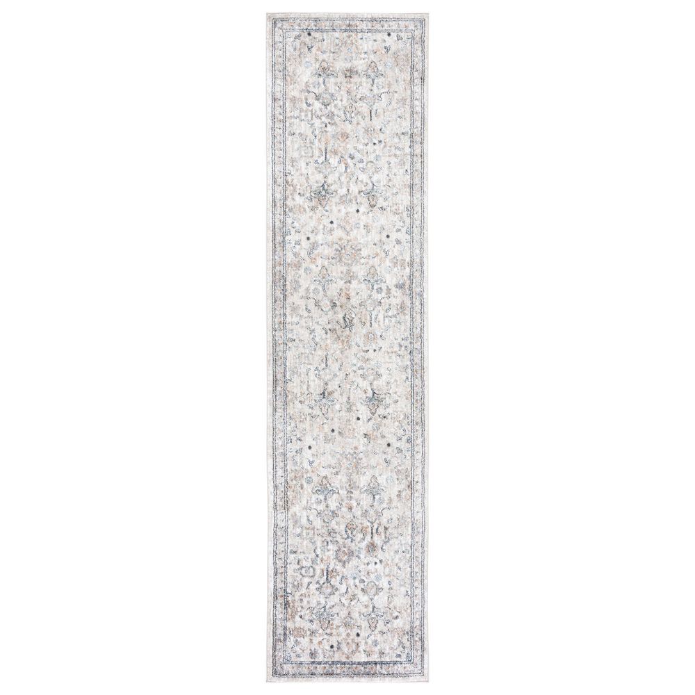 Safavieh Jasmine JSM333 2"2" x 9" Grey and Blue Runner, , large