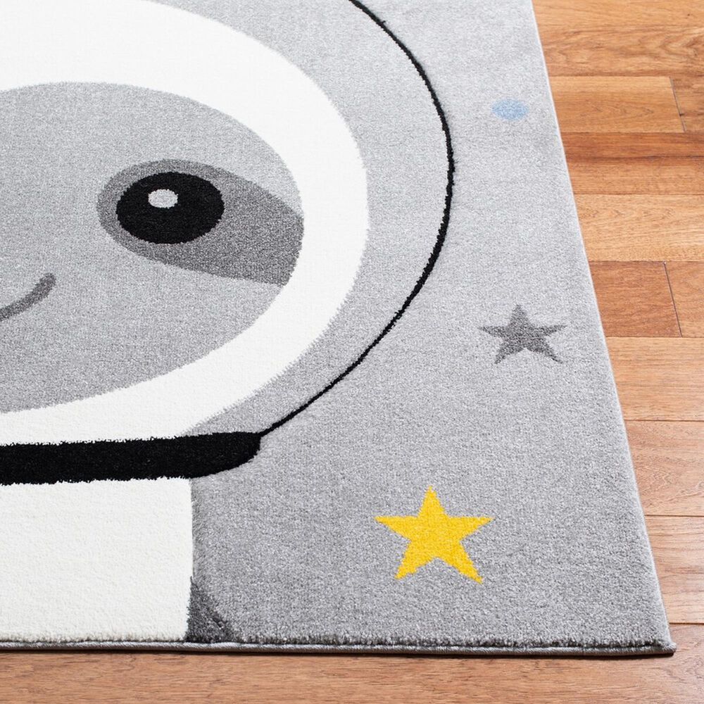 Safavieh Carousel CRK140 3&#39;3&quot; x 5&#39;3&quot; Grey and Ivory Kids  Area  Rug, , large