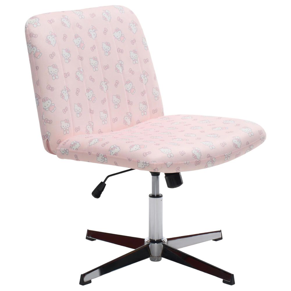 Impressions Vanity Hello Kitty Sweet Criss Cross Chair in Light Pink, , large
