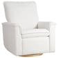 Baby Appleseed Anza Manual Swivel Glider Recliner in Snow, , large