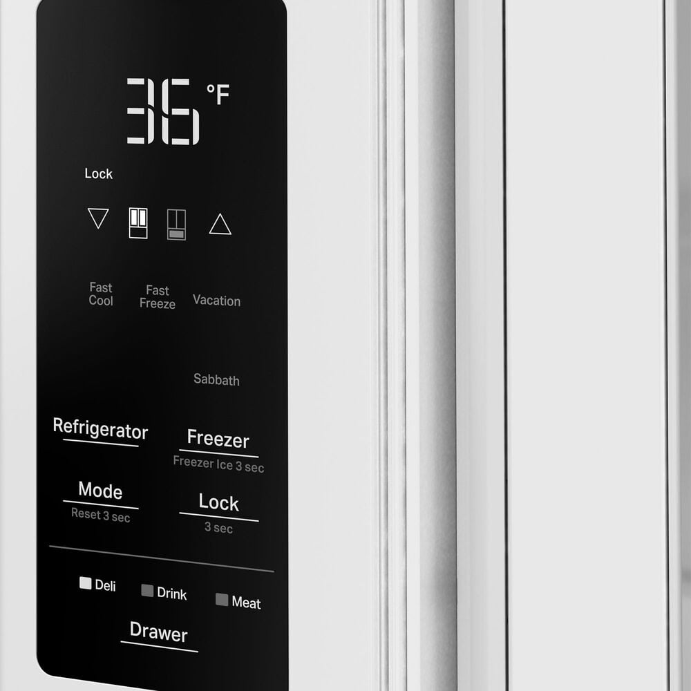 Whirlpool WRMF3536 29 Cu. Ft. French Door Refrigerator in White, , large