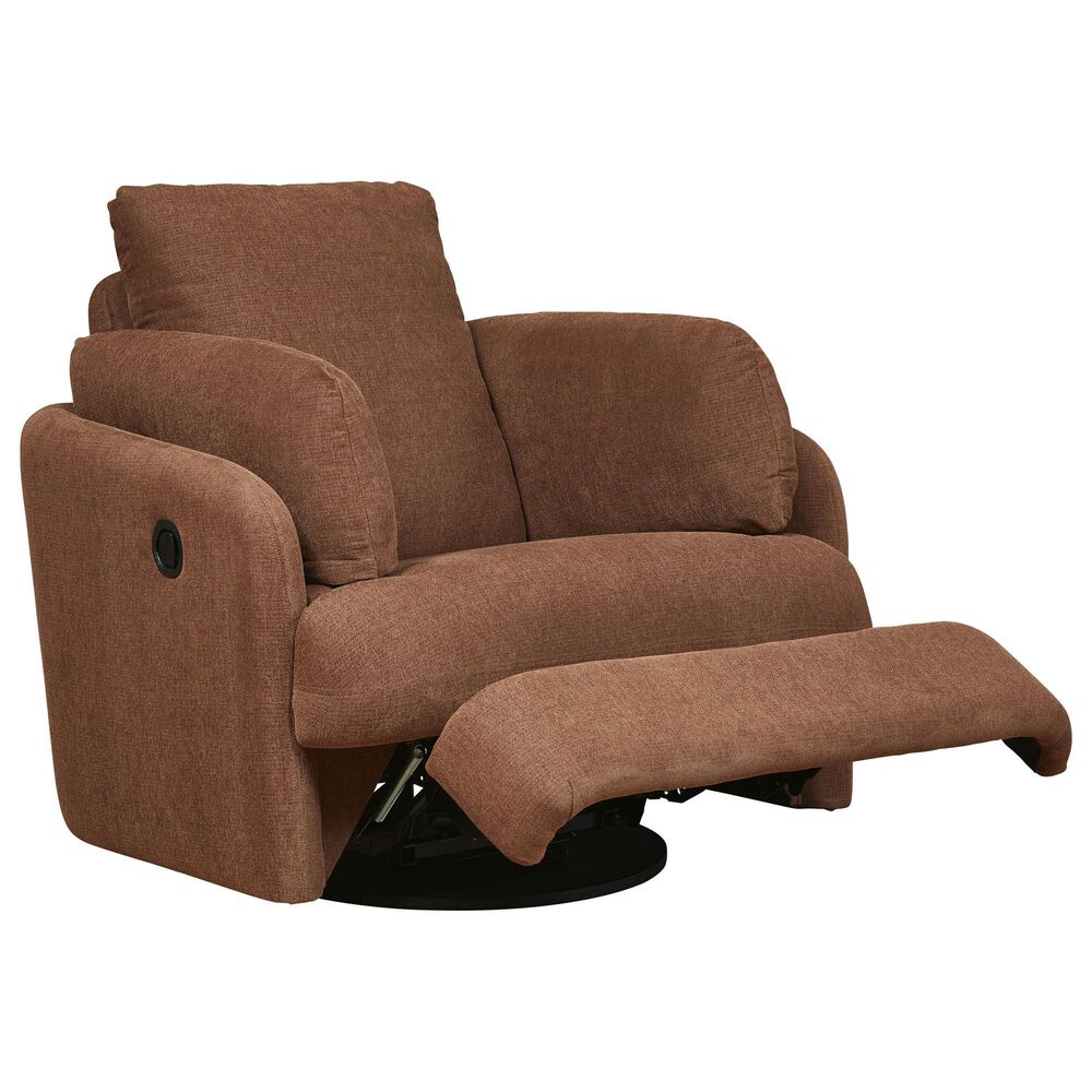 Ashley Modmax Swivel Glider Recliner in Spice, , large