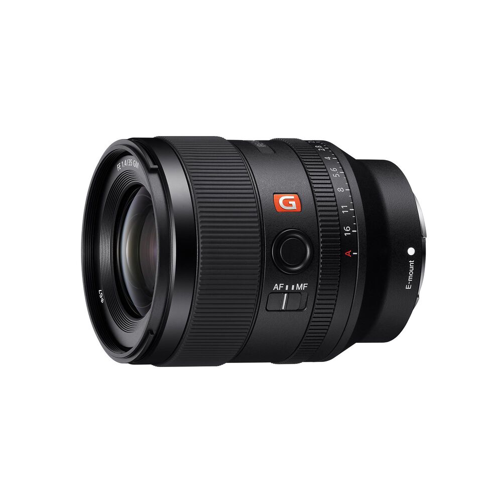 Sony G Master SEL35F14GM - Wide-angle lens - 35 mm - f/1.4 GM - Sony E-mount in black, , large
