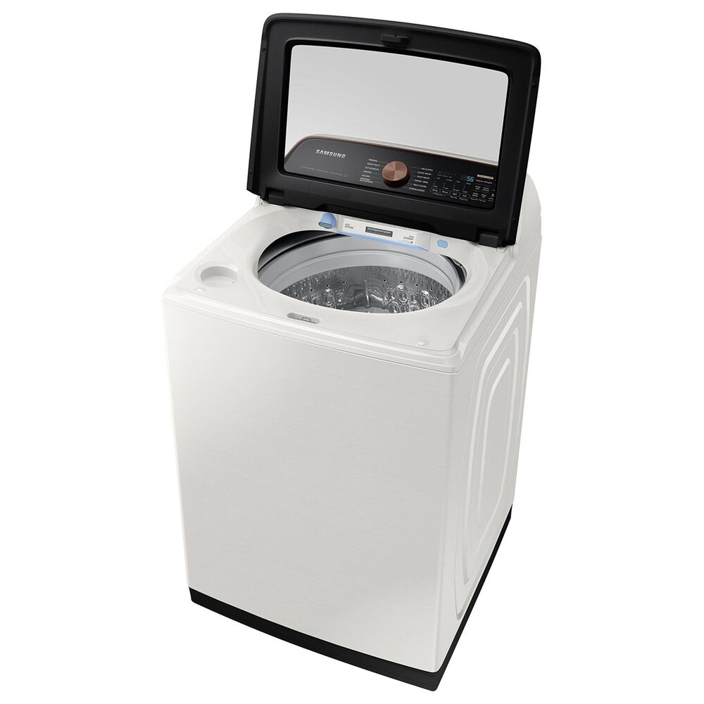 Samsung 5.5 Cu. Ft. Extra-Large Capacity Smart Top Load Washer with Auto Dispense System in Ivory, , large