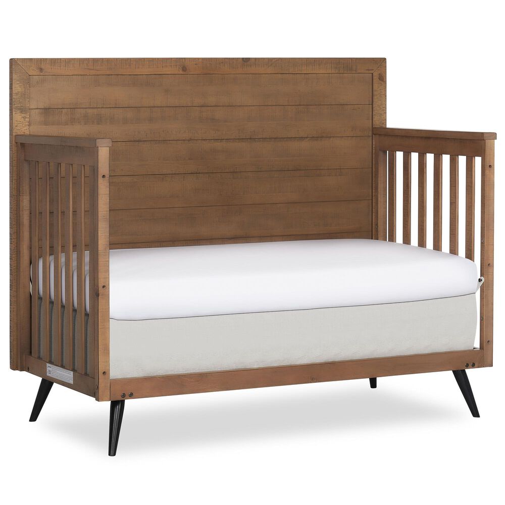 Evolur Stilnovo 4- In- 1 Convertible Crib in Sugar Cane, , large