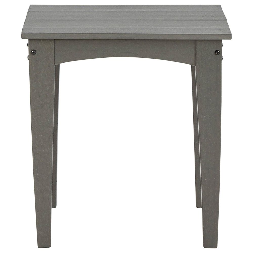 Ashley Visola Square End Table in Gray, , large