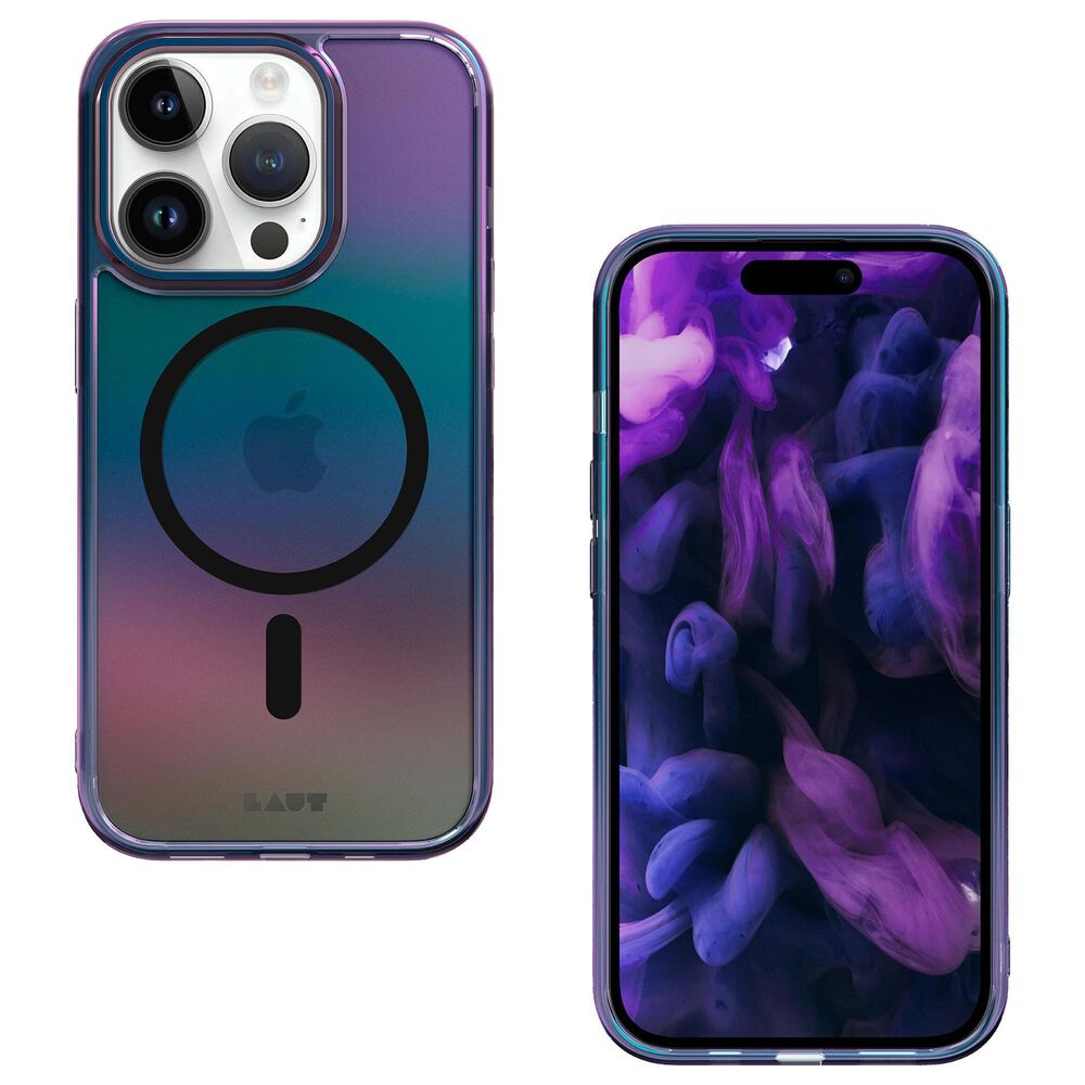 LAUT Holo Case for Apple iPhone 15 Pro Max in Midnight, , large
