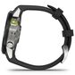 Garmin MARQ 2 Athlete AMOLED Smartwatch Grade 5 Titanium Bezel Case with Silicone Band in Black, , large