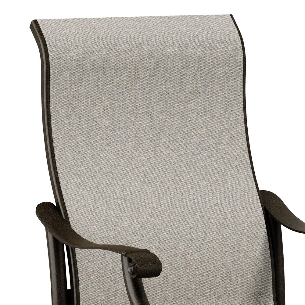 Tropitone Montreux Patio Dining Chair in Beige Grey, , large