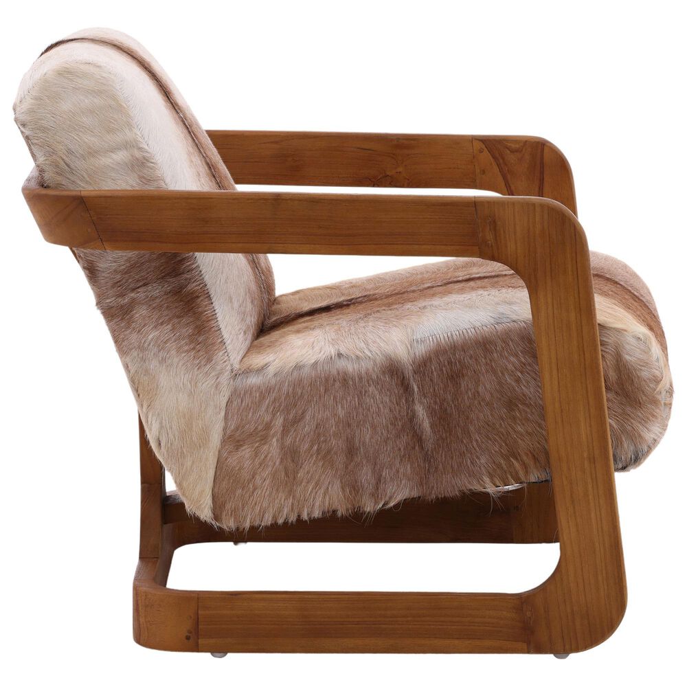 Blue Sun Designs Bautista Accent Chair in Brown, , large