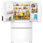 Whirlpool 24.5 Cu. Ft. French Door Refrigerator in White, , large