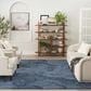 Nourison Avra 7"9" x 9"9" Blue Area Rug, , large