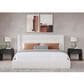 Urban Home Formosa Frank Queen Upholstered Bed Ivory, , large