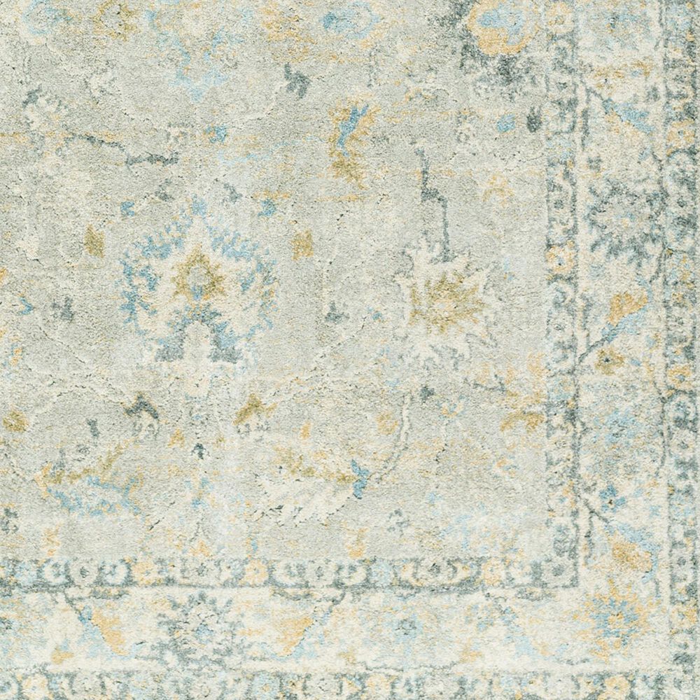 Surya Avellino 10&#39; x 14&#39; Light Gray, Light Beige, Tan, Pale Blue, Deep Teal, Denim and Light Olive Area Rug, , large