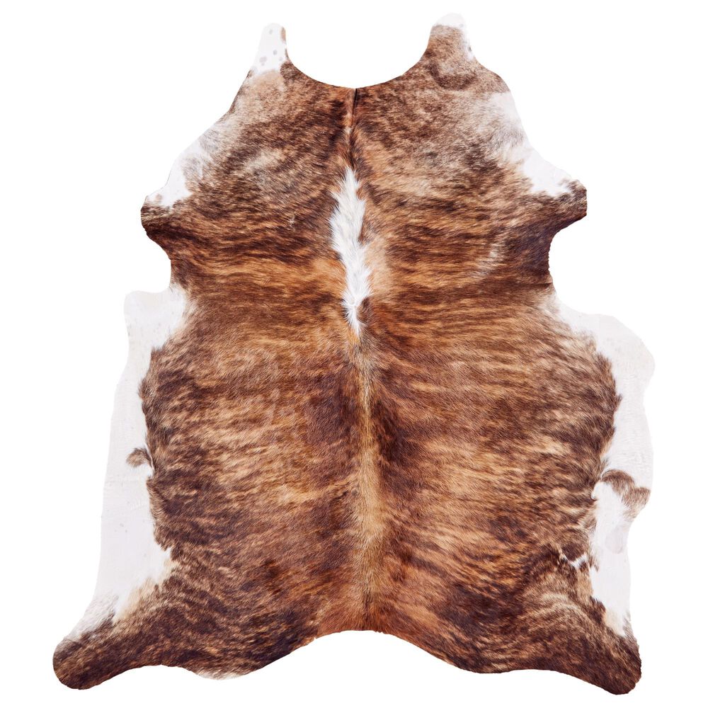 Feizy Rugs Bartlett Animal Cowhide 5' x 7' Exotic and Medium Area Rug, , large