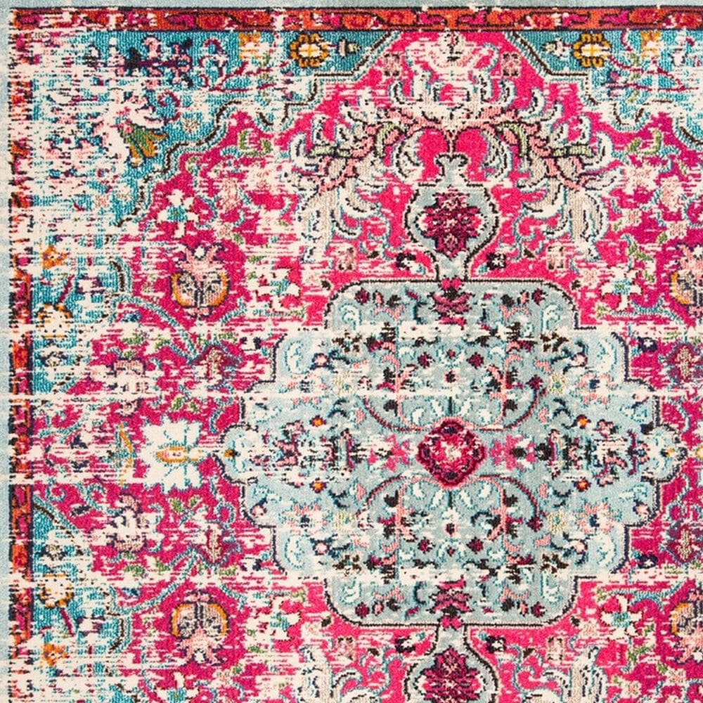 Safavieh Madison MAD447R 10&#39; x 14&#39; Fuchsia and Teal Area Rug, , large