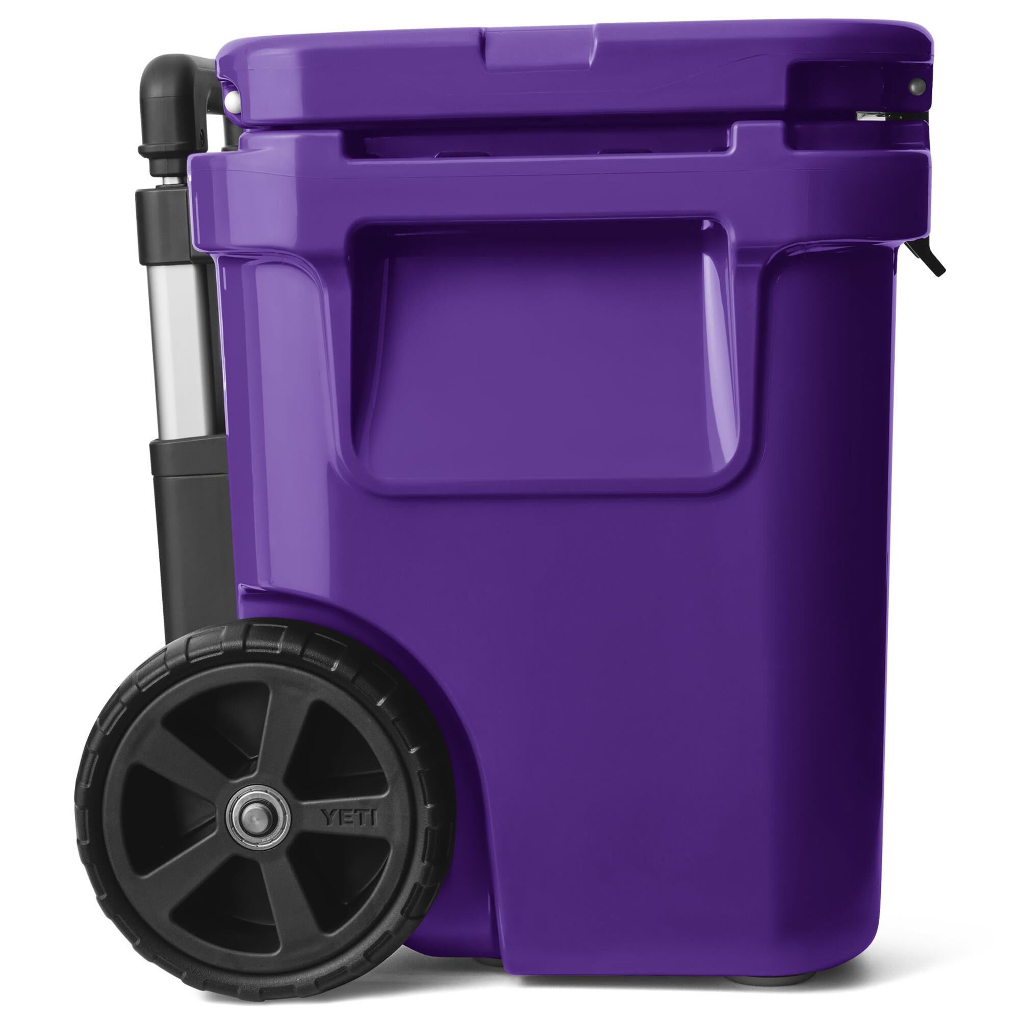 YETI Roadie 32 Wheeled Cooler in Pace Purple and Blue