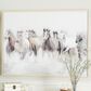 Maple and Jade 40" x 30" Horse Living Room Framed Wall Art in Black, Brown, Gray and White, , large