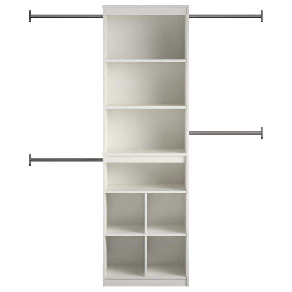 DHP Closet Storage System in White, , large