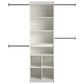 DHP Closet Storage System in White, , large