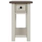 Ashley Bolanburg Chairside End Table in Weathered Gray and Antique White, , large