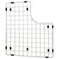 Blanco Performa Bottom Grid for Left Bowl of 50/50 Sinks in Stainless Steel, , large