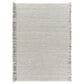 Surya Azalea 2" x 3" Light Gray, Medium Gray, Black and Cream Indoor/Outdoor Area Rug, , large